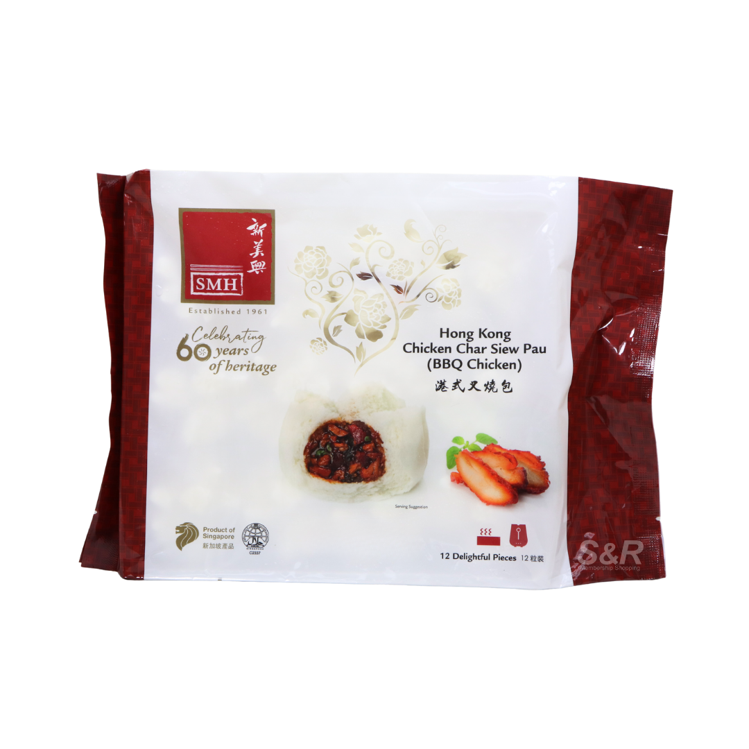 SMH Hong Kong Chicken Char Siew Pau 12s